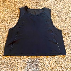 Lululemon Sculpt Mesh Crop Top